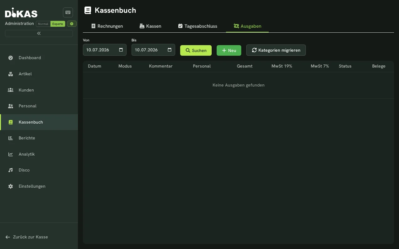 Ausgaben